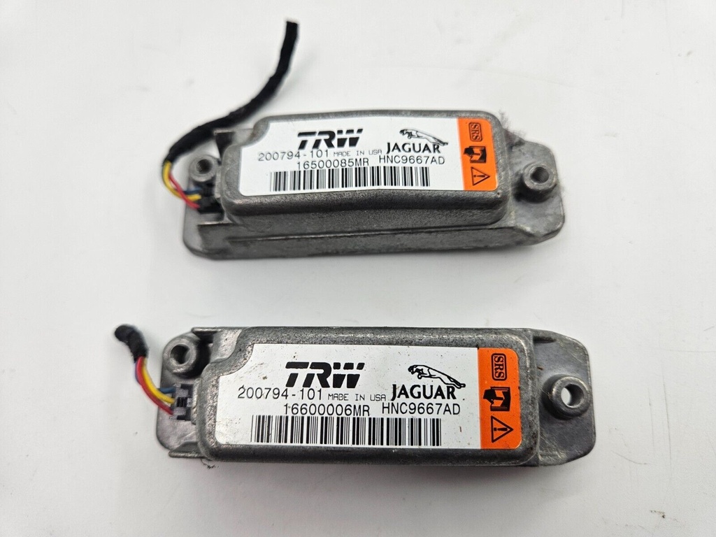 AIR BAG SENSOR JAGUAR XJ8 X308 SENSORS PAIR SAFETY LEFT AND RIGHT HNC9667AD