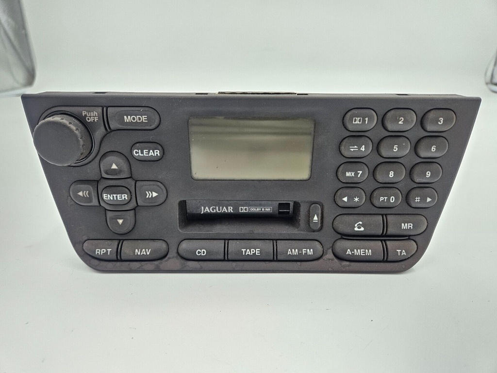 JAGUAR XJR XJ8 X308 98 - 2003 LATE RADIO PLAYER CASSETTE HEAD UNIT LNF4100BA