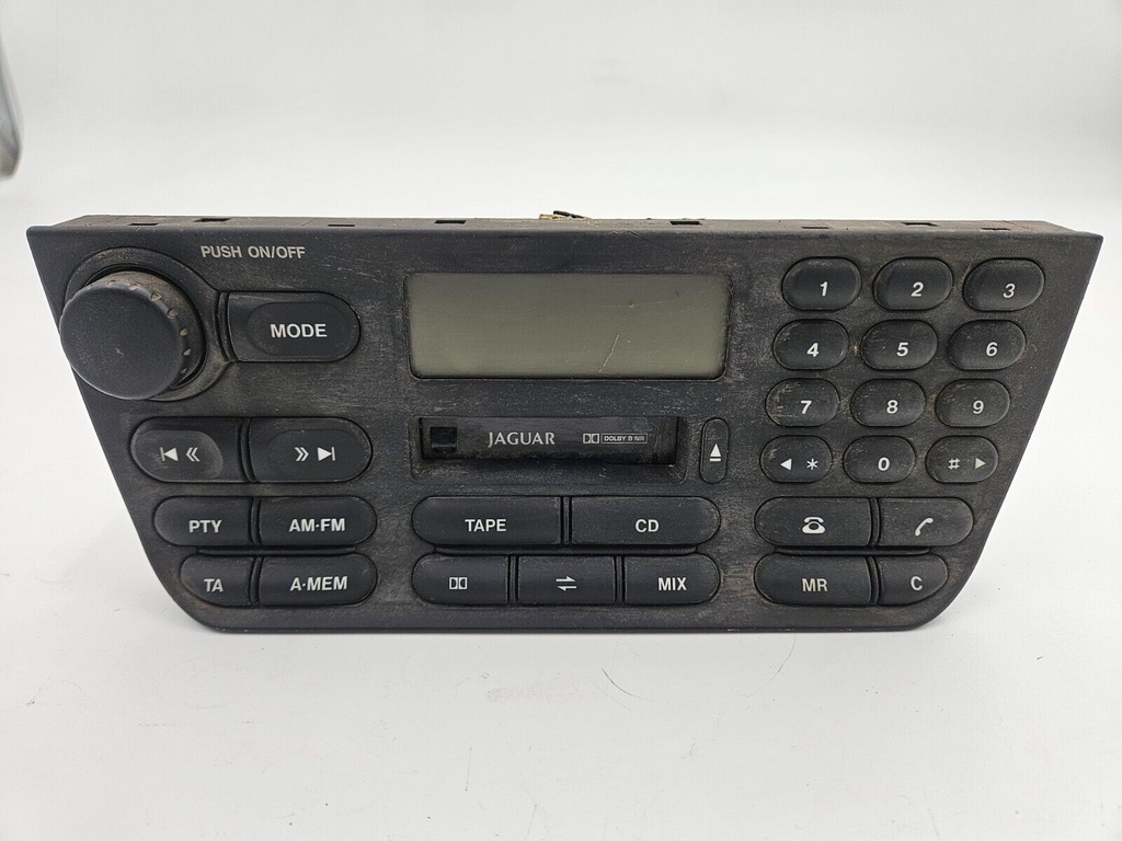 JAGUAR XJR XJ8 X308 98 - 2003 LATE RADIO PLAYER CASSETTE HEAD UNIT LNF4100BA