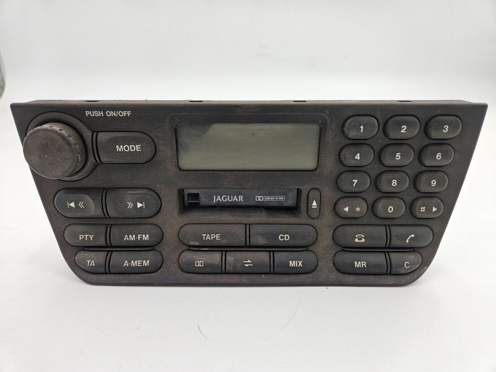 JAGUAR XJR XJ8 X308 98 - 2003 LATE RADIO PLAYER CASSETTE HEAD UNIT LNC4100AA