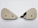 SEAT HINGE TRIM END JAGUAR XK8 INNER OUTER COVERS RIGHT DRIVERS SEAT IVORY NED