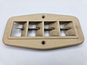 RIGHT CENTRE CONSOLE VENTILATION COVER JAGUAR XJS FACELIFT CREAM PLASTIC NDR