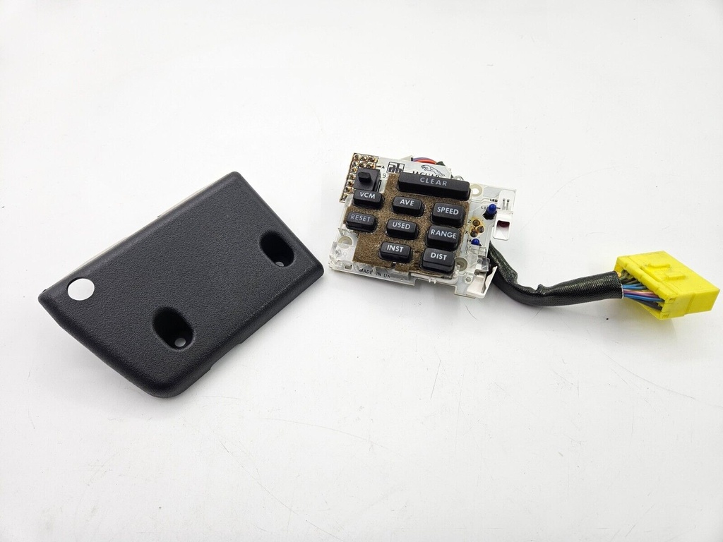 TRIP COMPUTER JAGUAR XJ40 SPEED CONTROL FASCIA SWITCH PANEL INFORMATION JLM11175