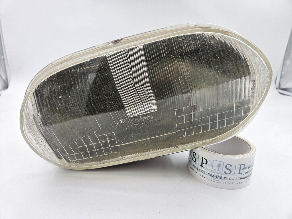 RIGHT SIDE DRIVERS HEADLIGHT JAGUAR HE XJS HE PRE FACELIFT LENS GLASS COVER RHD