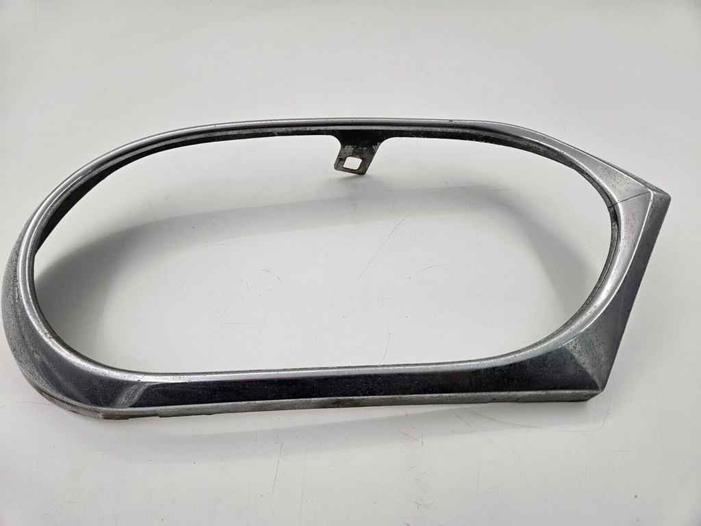 HEADLIGHT CHROME SURROUND JAGUAR XJS HE & FACELIFT FRONT RIGHT BEZEL TRIM USED
