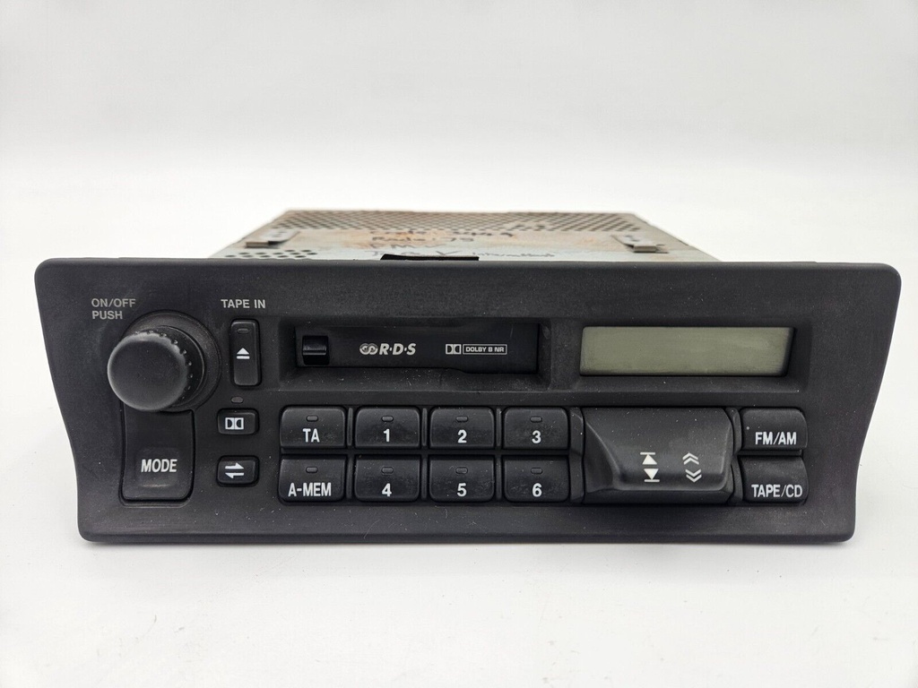JAGUAR XJ6 XJ12 XJR X300 EARLY XK8 RADIO HEAD UNIT PLAYER CASSETTE CD DBC10425