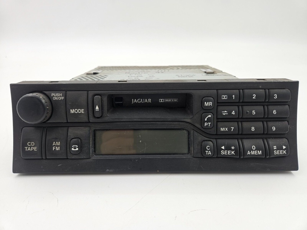JAGUAR X100 XK8 RADIO HEAD UNIT PLAYER CASSETTE TAPE CD ENTERTAINMENT LJA4100AA