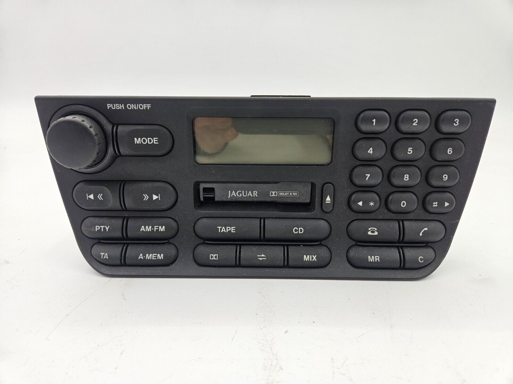 JAGUAR XJR XJ8 X308 98 - 2003 LATE RADIO PLAYER CASSETTE HEAD UNIT LNC4100AA