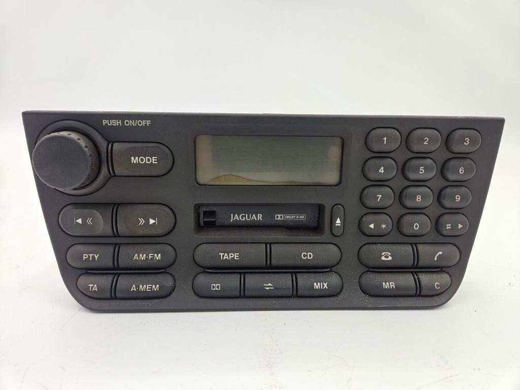 JAGUAR XJR XJ8 X308 98 - 2003 LATE RADIO PLAYER CASSETTE HEAD UNIT LNC4100AA