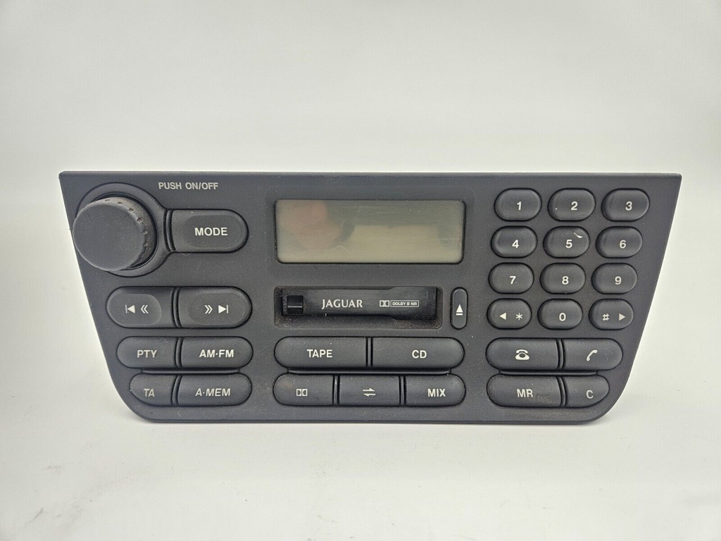 JAGUAR XJR XJ8 X308 98 - 2003 LATE RADIO PLAYER CASSETTE HEAD UNIT LNC4100AA
