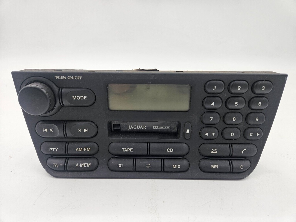 JAGUAR XJR XJ8 X308 98 - 2003 LATE RADIO PLAYER CASSETTE HEAD UNIT LNC4100AA