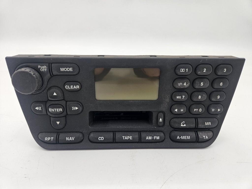 JAGUAR XJR XJ8 X308 98 - 2003 LATE RADIO PLAYER CASSETTE HEAD UNIT LNF4100BA
