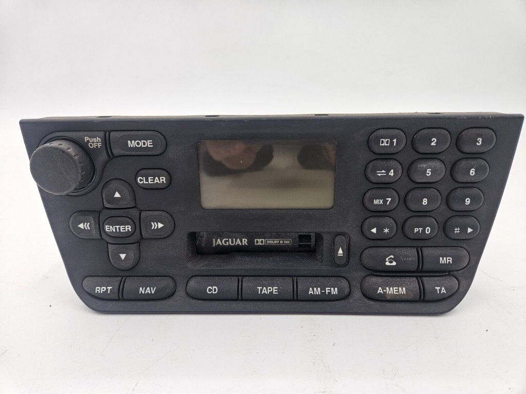 JAGUAR XJR XJ8 X308 98 - 2003 LATE RADIO PLAYER CASSETTE HEAD UNIT LNF4100BA