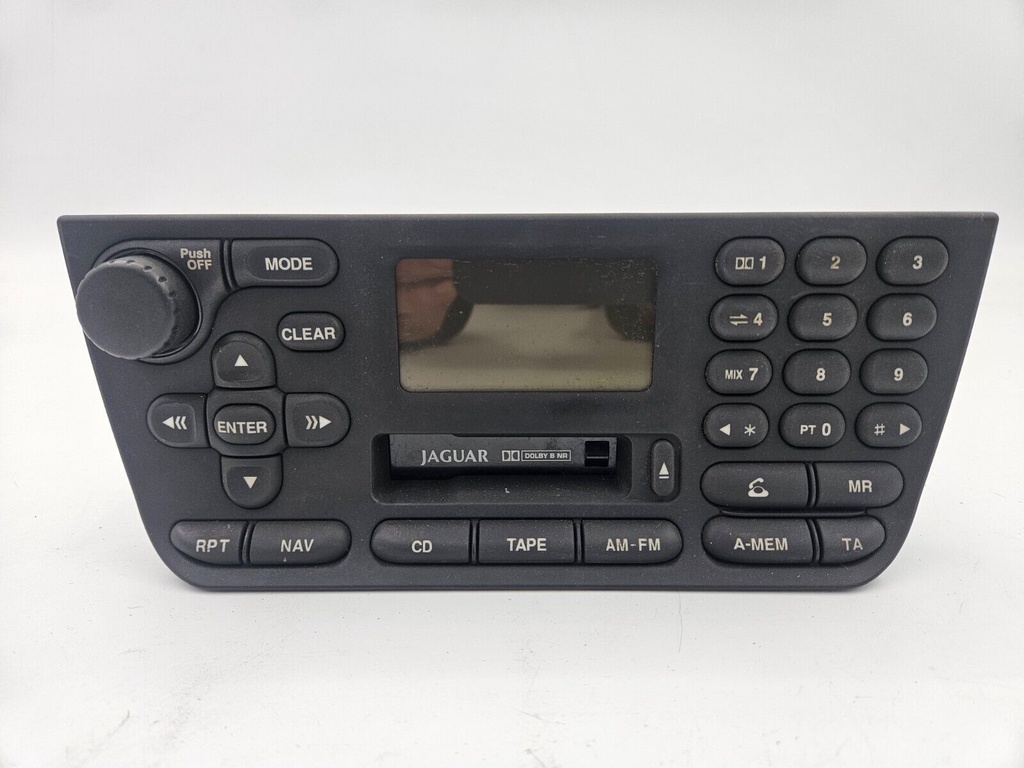 JAGUAR XJR XJ8 X308 98 - 2003 LATE RADIO PLAYER CASSETTE HEAD UNIT LNF4100BA