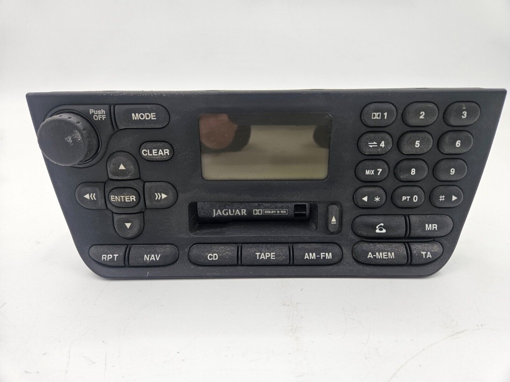 JAGUAR XJR XJ8 X308 98 - 2003 LATE RADIO PLAYER CASSETTE HEAD UNIT LNF4100BA