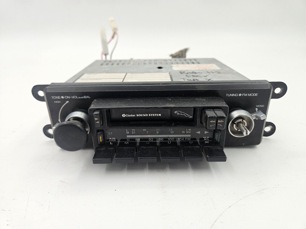 JAGUAR XJ6 XJ12 SERIES 3 RADIO HEAD UNIT PLAYER ENTERTAINMENT DAC3373