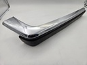 JAGUAR XJS REAR CORNER CHROME RIGHT DRIVERS SIDE SECTION BUMPER BLADE RUBBER