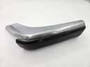 FRONT LEFT CORNER CHROME JAGUAR XJS BUMPER PASSENGER SIDE BLADE RUBBER LEFTHAND