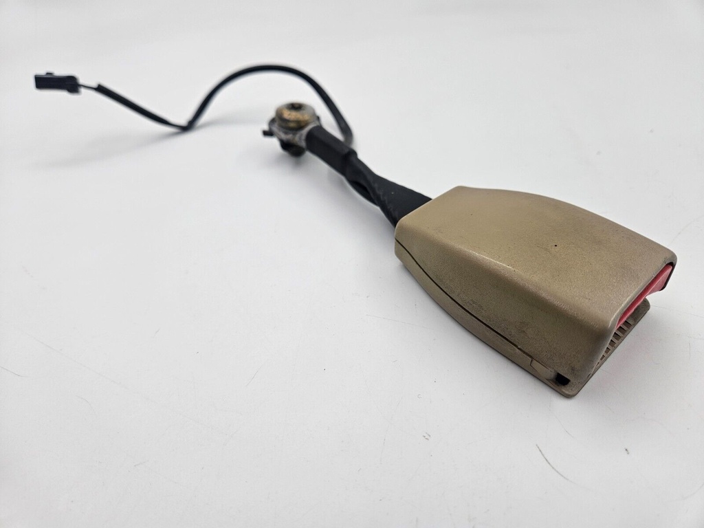 SEAT BELT BUCKLE JAGUAR XJS FACELIFT FRONT LEFT LH PASSENGERS STALK AEE CLASP