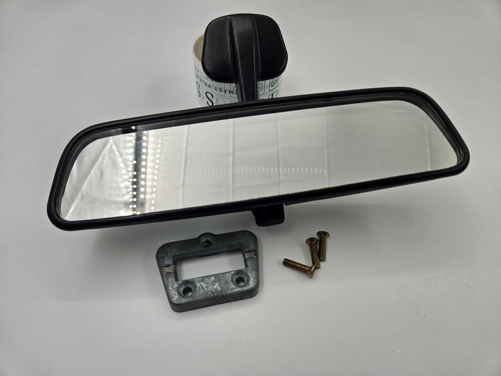 INTERIOR REAR VIEW MIRROR JAGUAR XJ6 XJ12 XJ40 SERIES 3 MOUNT INTERNAL GLASS
