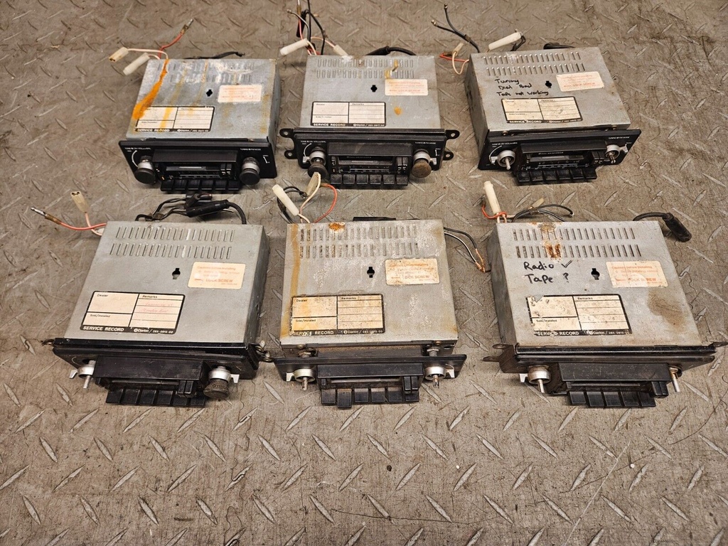 JAGUAR XJ6 XJ12 SERIES 3 RADIO HEAD UNIT PLAYER BROKEN SPARES REPAIR BULK BUY