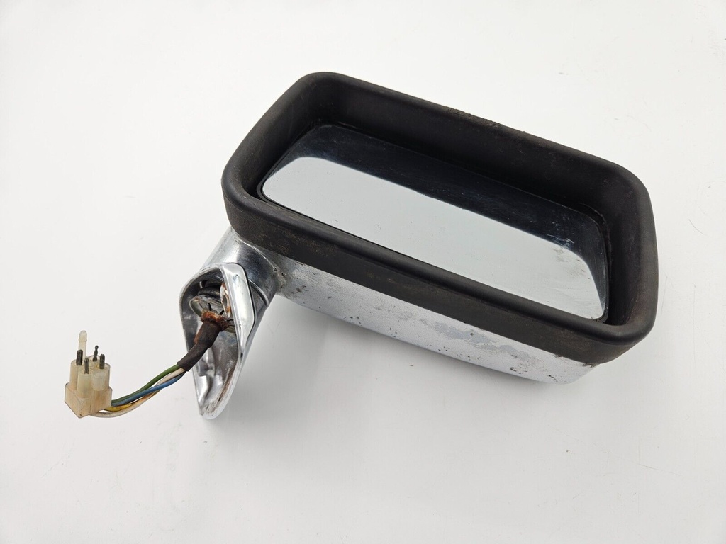 WING DOOR MIRROR JAGUAR XJS RIGHTHAND SIDE O/S CHROME NON HEATED VERSION BBC8606