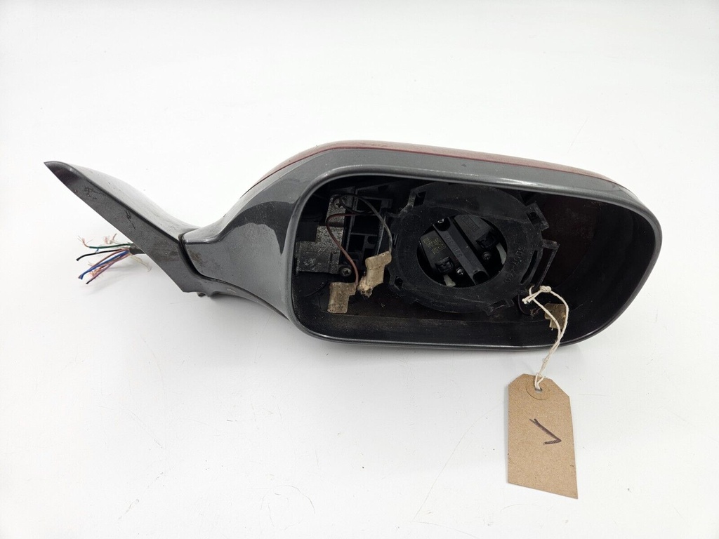 WING DOOR MIRROR JAGUAR XK8 RIGHT SIDE O/S 12 WIRE MEMORY POWER FOLD CHROMATIC