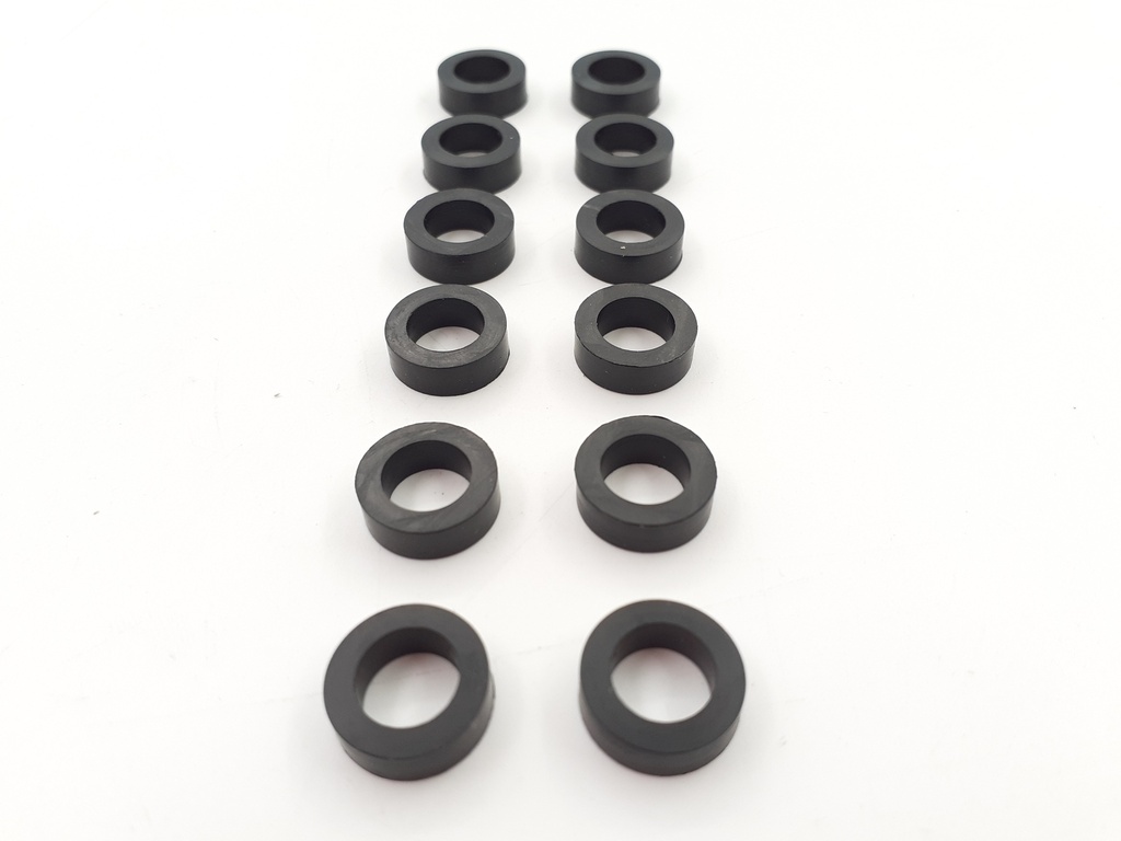 PACK OF 12 V12 INJECTOR SEAL MOUNTING RING LOWER
