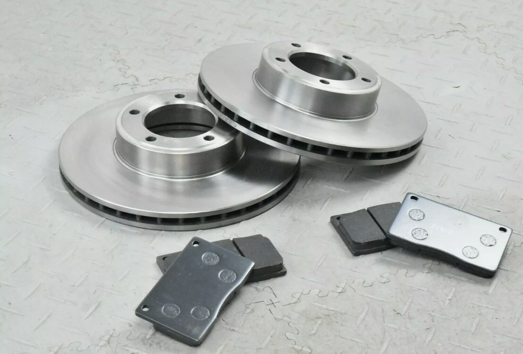 JAGUAR XJS SERIES 3 XJ6 XJ12 FRONT VENTED BRAKE DISCS AND PADS KIT