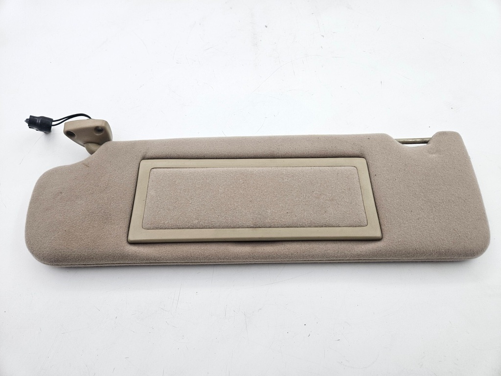 SUN VISOR JAGUAR X300 LEFT PASSENGER SUNVISOR BLIND MIRROR INTERIOR PANEL LIGHT