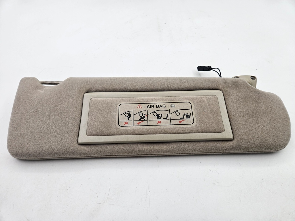 SUN VISOR JAGUAR X300 RIGHT DRIVERS SUNVISOR BLIND MIRROR INTERIOR PANEL LIGHT
