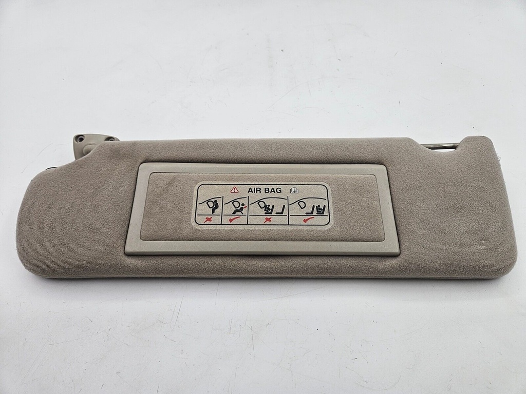 SUN VISOR JAGUAR X300 LEFT PASSENGER SUNVISOR BLIND MIRROR INTERIOR PANEL LIGHT