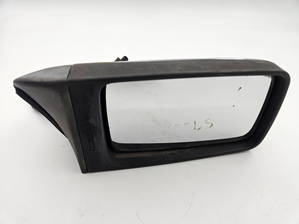 WING DOOR MIRROR JAGUAR XJ40 RHD RIGHT SIDE DRIVERS 6 WIRE BLACK PLUGS CHROME