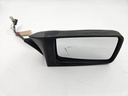 WING DOOR MIRROR JAGUAR XJ40 RHD RIGHT DRIVERS 9 WIRE BLACK WHITE PLUG MEMORY
