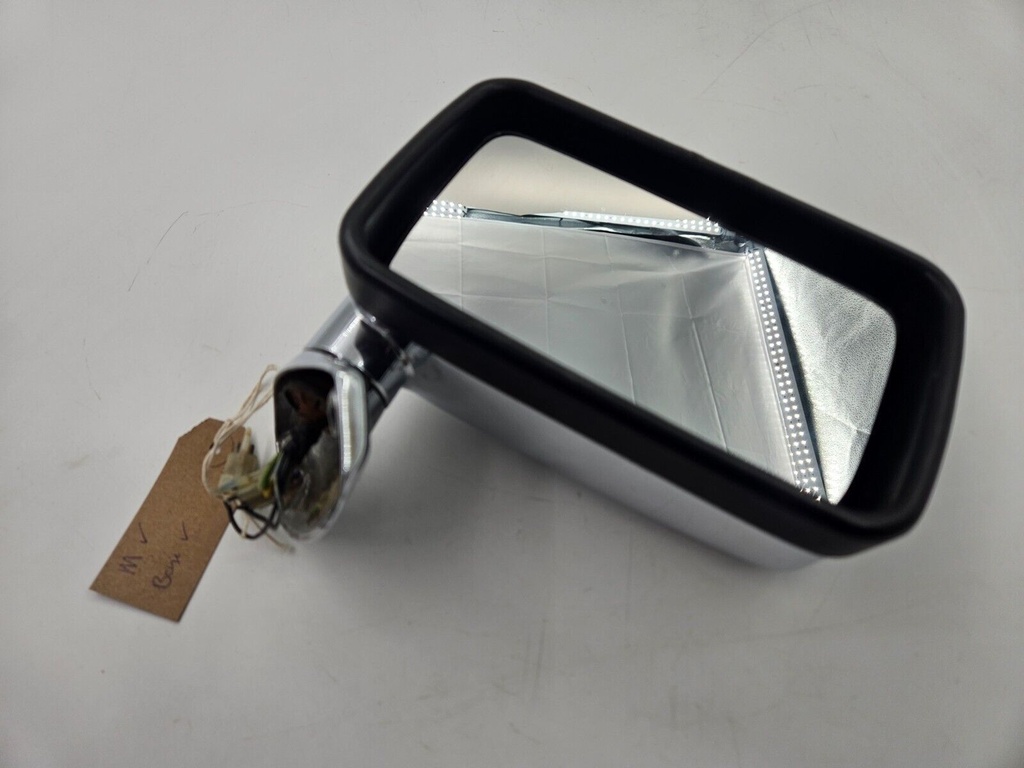 WING DOOR MIRROR JAGUAR XJS RIGHT SIDE DRIVERS O/S CHROME HEATED VERSION BBC8606