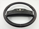 STEERING WHEEL JAGUAR XJ6 XJ12 SERIES 2 3 XJS HORN TWO SPOKE EARLY BLACK LEATHER