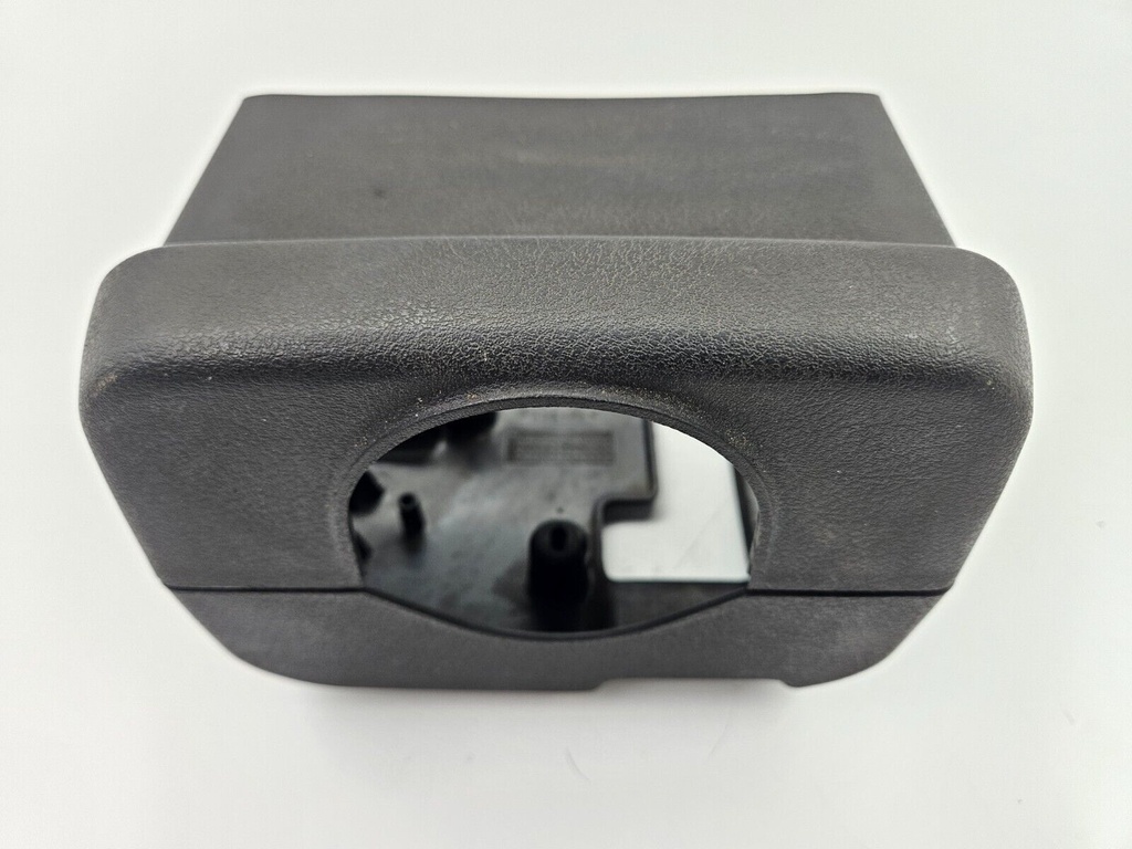 STEERING COLUMN COWL JAGUAR XJ X300 UPPER LOWER FINISHER BLACK LEG PLASTIC USED