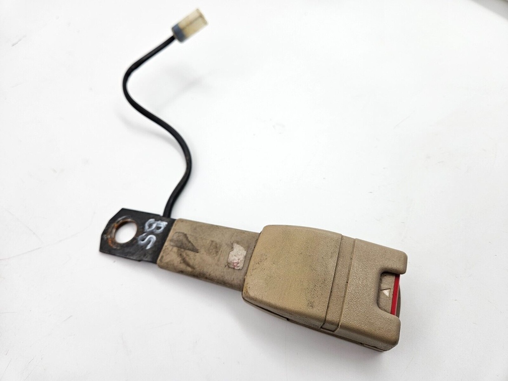 SEAT BELT BUCKLE JAGUAR XJS FACELIFT FRONT LEFT LH PASSENGER STALK AEE BEC22453