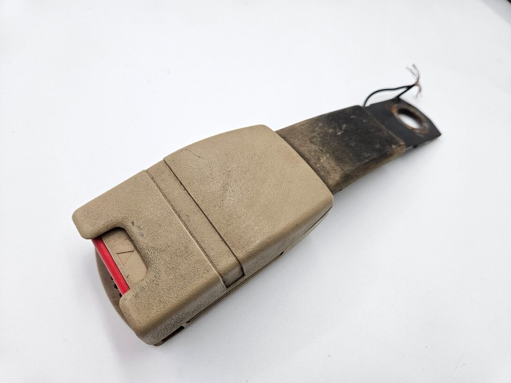 SEAT BELT BUCKLE JAGUAR XJS FACELIFT FRONT RIGHT RH DRIVERS STALK AEE BEC11146