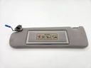SUN VISOR JAGUAR X300 LEFT PASSENGER GREY SUNVISOR BLIND MIRROR PANEL LIGHT
