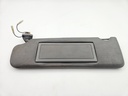 SUN VISOR JAGUAR XJ40 GREY LEATHER LEFT PASSENGER SUNVISOR MIRROR FLAP LIGHT