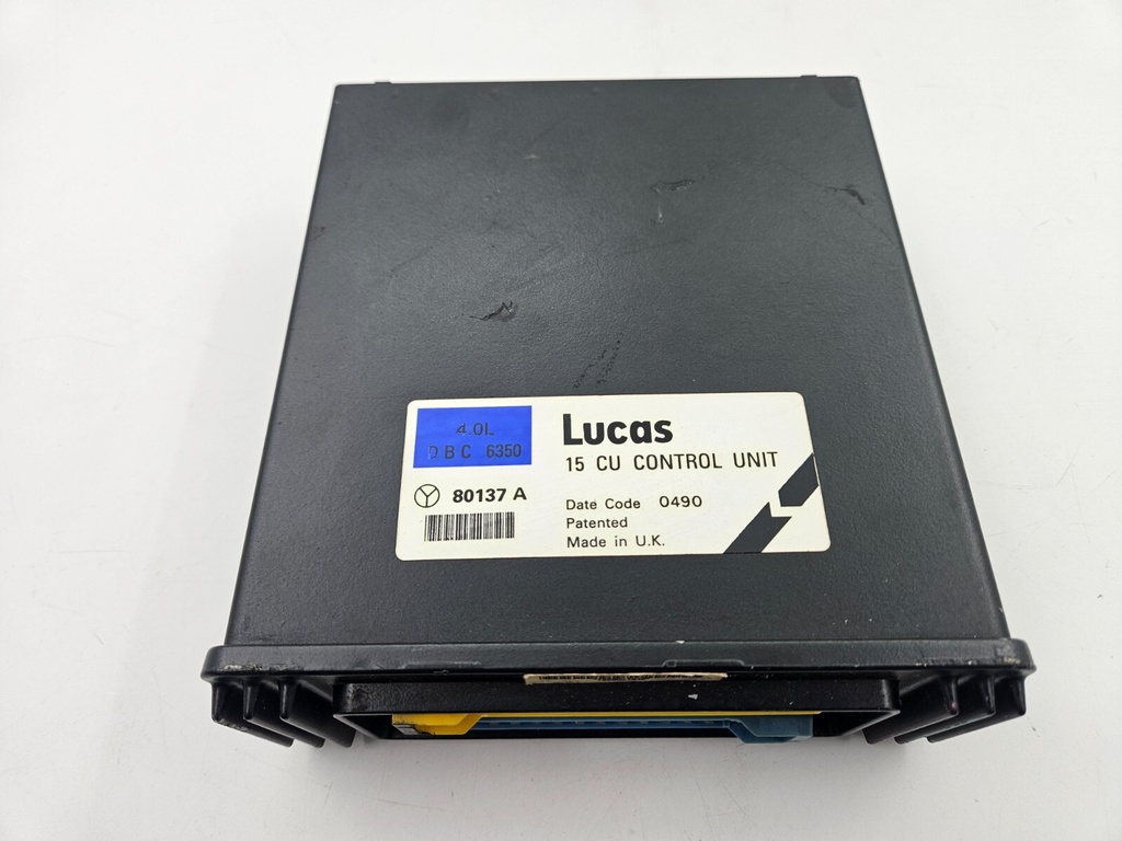 4.0L ECU JAGUAR XJ40 ENGINE AUTOMATIC CONTROL MODULE LUCAS DBC6350 80137A UNIT