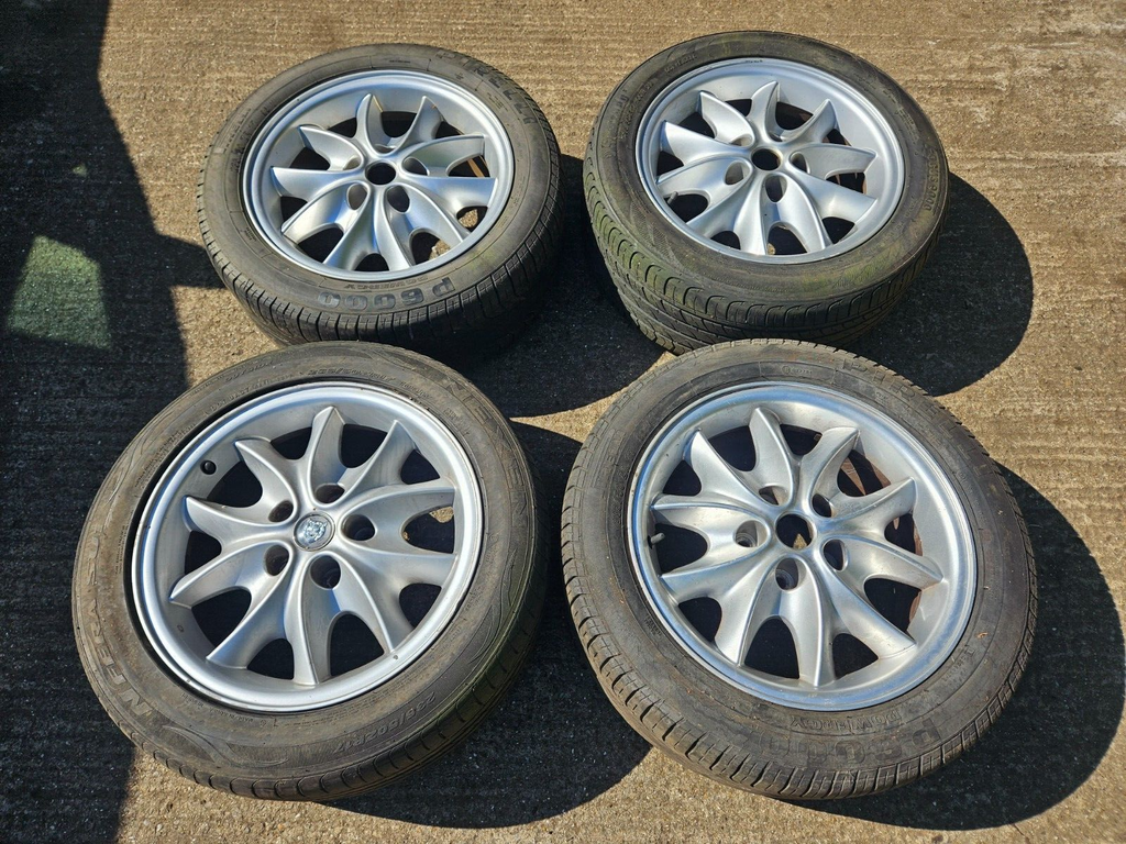 GENUINE JAGUAR CELTIC X100 X308 V8 ALLOY WHEELS 17 INCH 8J 17CHX33