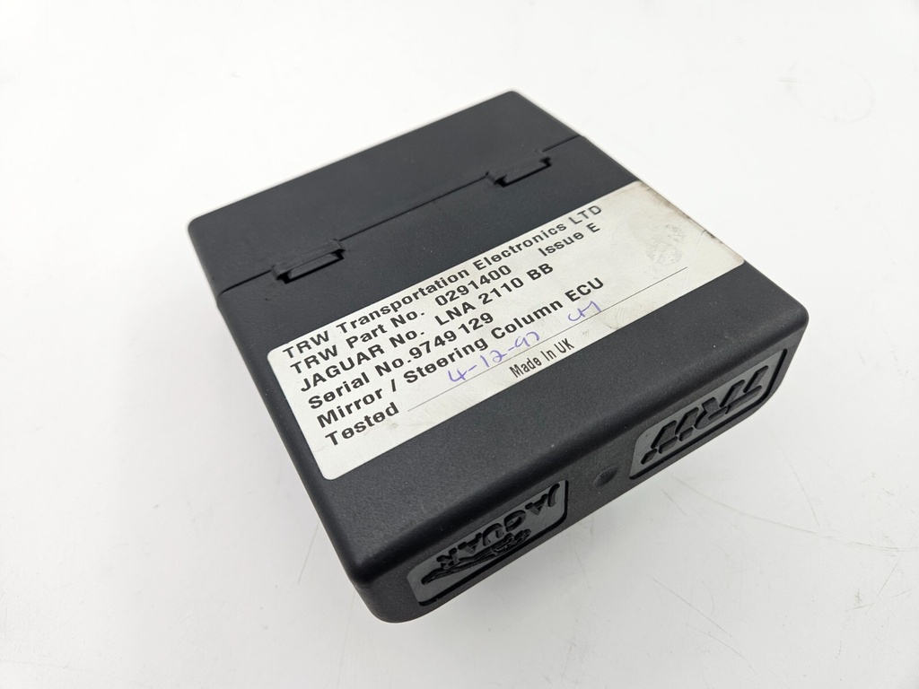 MIRROR STEERING COLUMN CONTROL MODULE JAGUAR X300 XJ6 XJ12 ECU UNIT INFORMATION