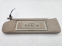 SUN VISOR JAGUAR X300 LEFT PASSENGER OATMEAL SUNVISOR BLIND MIRROR PANEL LIGHT