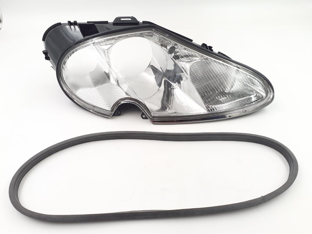 JAGUAR X100 XK8 XKR 96-06 RIGHTSIDE HALOGEN HEADLIGHT LENS GLASS WITH WASHER