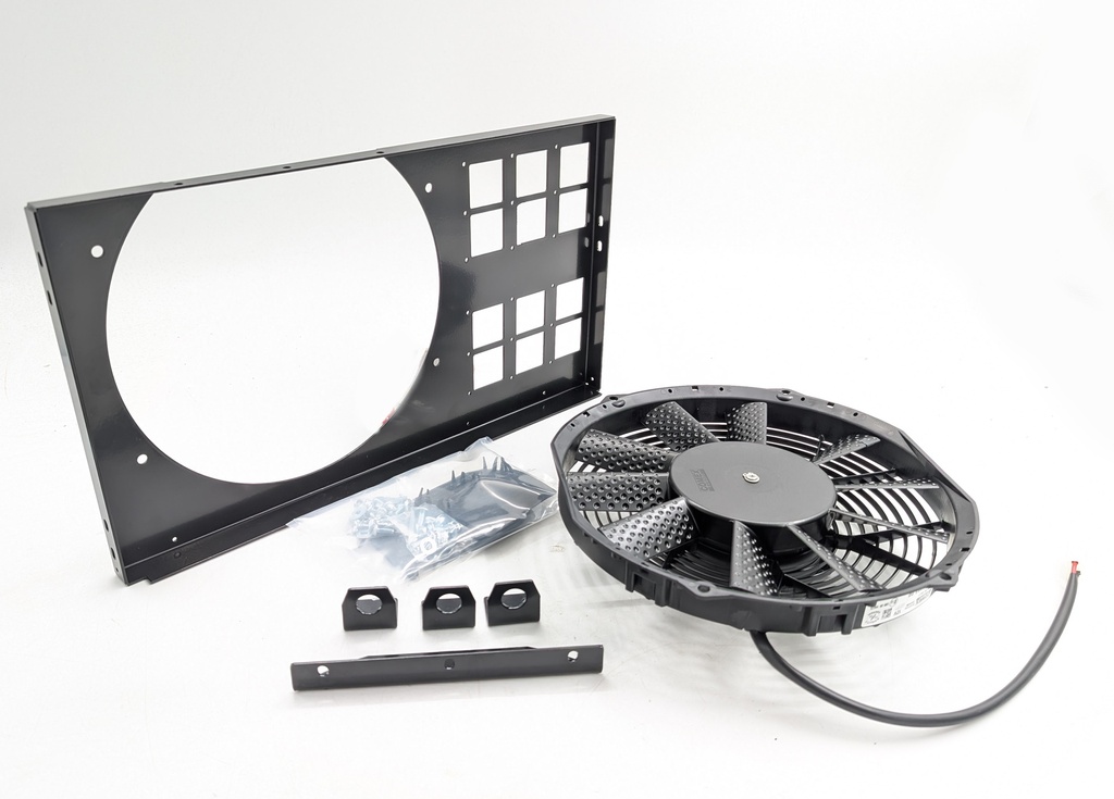 REVOTEC XJS XJ V12 AUX COOLING FAN UPGRADE WITH HOUSING