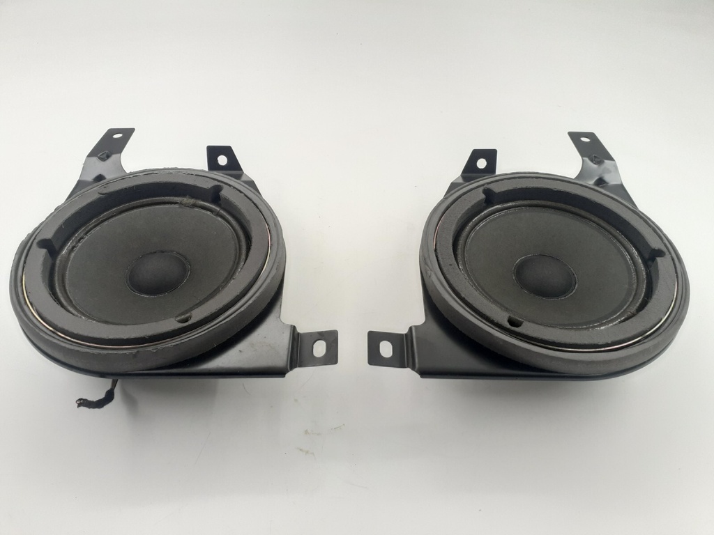 HARMON KARDON REAR SPEAKERS PAIR JAGUAR XK8 XKR X100 TOP PREMIUM SOUND BRACKETS