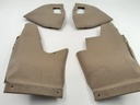 JAGUAR XJS FOOTWELL KICK PLATE TRIM INTERNAL FINISHER COVERS BISCUIT ADE TRIMS