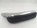 FRONT XJS NS LEFT PASSENGER BUMPER CHROME TRIM BUMPER CORNER TRIM JAGUAR XJS